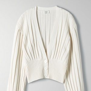 Aritzia Plunge Front Cardigan